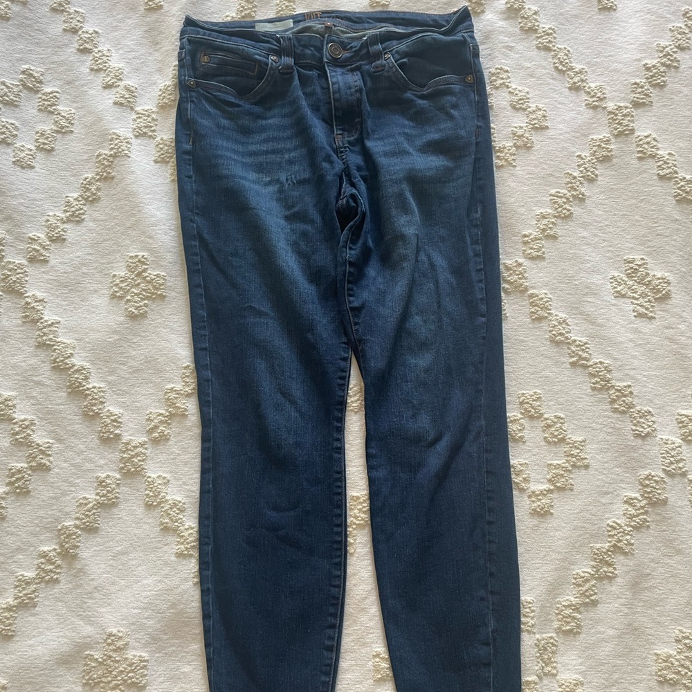 Kut From the Kloth Indigo Ankle/Skinny Blue Women's Jeans
